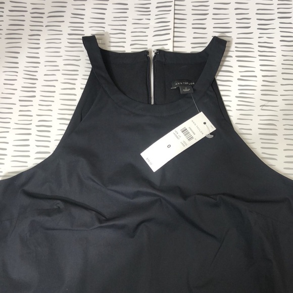 NWT Ann Taylor basic black dress - Picture 2 of 9